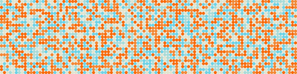 Colour Dots Universe art background design illustration