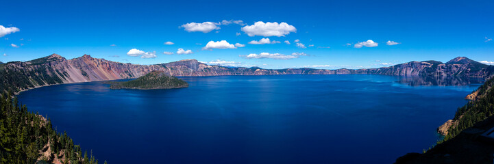 Crater Lake Oregon Panoramic