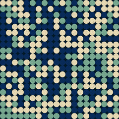 Colour Dots Universe art background design illustration