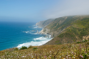 Fototapeta na wymiar Northern California coast scenery