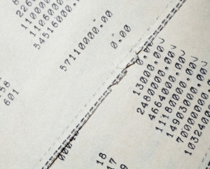 Old paper documents