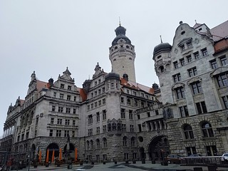 Fototapeta na wymiar Leipzig sightseeing building
