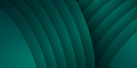 Modern abstract dark green background vector. Elegant concept design with 3d overlaps geometric shapes. Vector illustration design for corporate, business, event, and much more