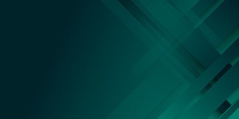 Luxury dark green background with overlap 3D layer © Salman