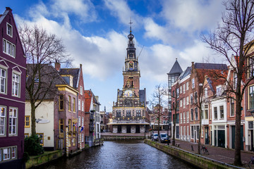 the old town of alkmaar