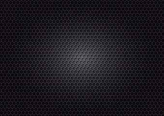 black carbon fiber texture banner abstract background. illustration vector.