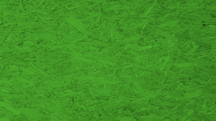 Green plywood texture and background. Oriented strand board - OSB.