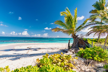 Caribbean island panorama of Anguilla