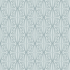 Obraz premium Seamless vector in geometric ornamental style.