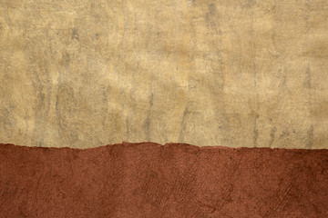 earth tones abstract paper landscape