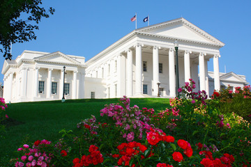 Virginia State Capitol, Richmond, Virginia - obrazy, fototapety, plakaty