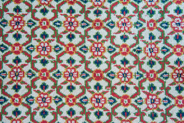 traditional turkish carpet pattern