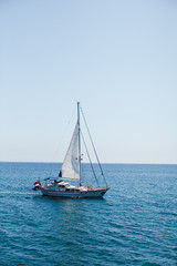 Malibu beach in the sunshine