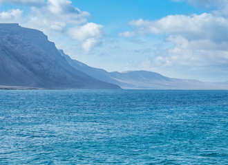 Seascape on island Lanzarote, Canary Islands