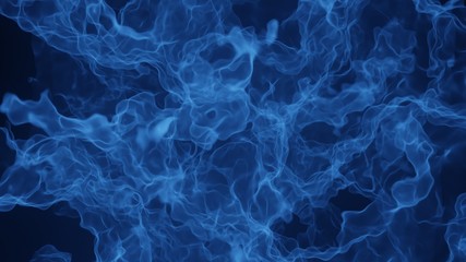 Nebular blue gas space abstraction