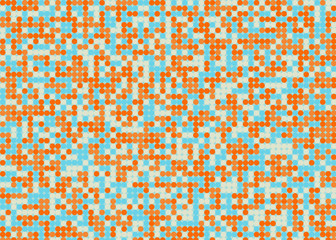 Colour Dots Universe art background design illustration