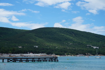 View of the black sea coast.