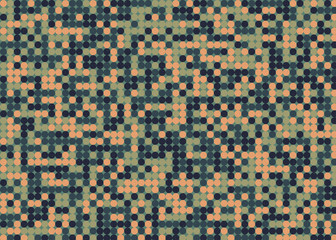 Colour Dots Universe art background design illustration