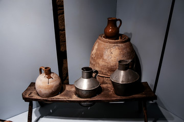 Clay and ceramic vessels