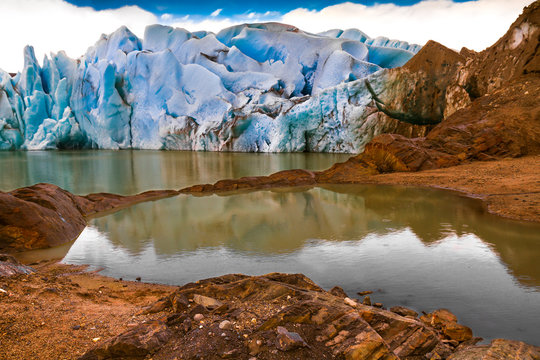 Grey Glacier, Patagonia, Chile