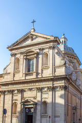 Fototapeta na wymiar Chiesa Santa Maria ai Monti also known as Santa Maria dei Monti Rome Italy