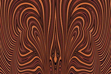 Abstract brown background. Modern art of tiger. Design for multiple uses.