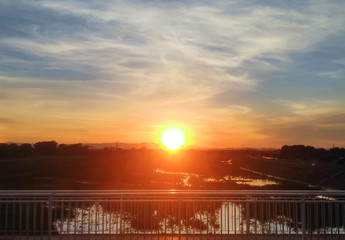 atardecer valenciano