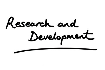 Fototapeta premium Research and Development