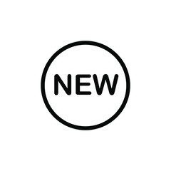 New label tag icon template