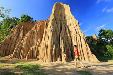 Beautiful weird looking natural structures of Kok Sua (Tiger’s Den) in Si nan National Park, Na...