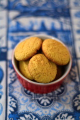Mini broa de milho em pote