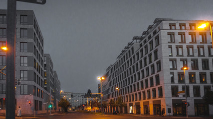 City at night, Berlin Germany