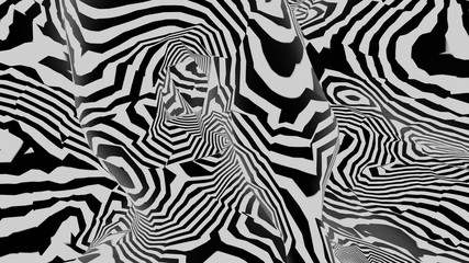 Zebra Abstract Background