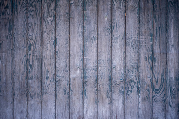 Obraz premium Blue Wood Siding For Background With Copy Space 