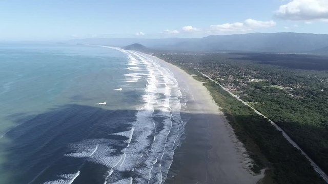 Drone - Litoral norte de SP