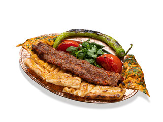 Shish Kebab with clipping path