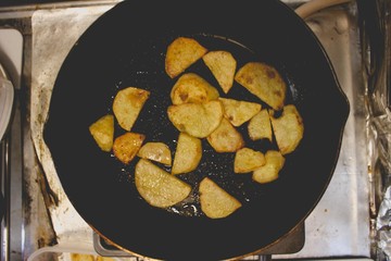 ジャガイモの素焼き