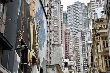 香港上環の街角