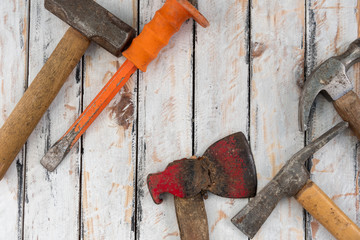 hammer and nails