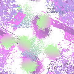 Distressed Splash. Watercolor Textures Surface. 