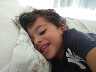 sorriso cativante de menino