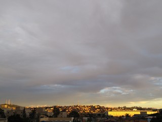 pôr do sol
