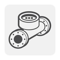 pipe meter icon