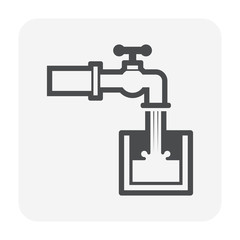 faucet water icon