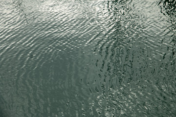 Natural liquid background pattern, surface of water with light ripple