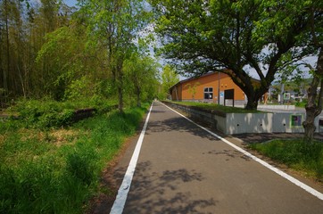 常陸小田駅跡とりんりんロード