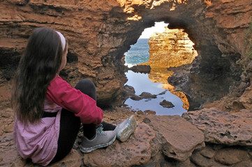 The Grotto at Port Campbell National Park  in Victoria Australia