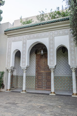 entrance to the palace of casablanca