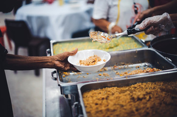 Social Problems of Poverty Helped by Feeding : The Concept of Donating Food to the Poor in Society