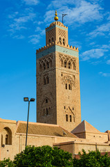Fototapeta premium minaret of the koutoubia mosque
